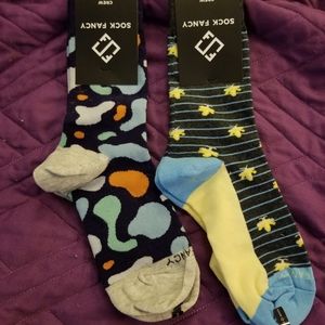 2 Pair Sock Fancy Socks